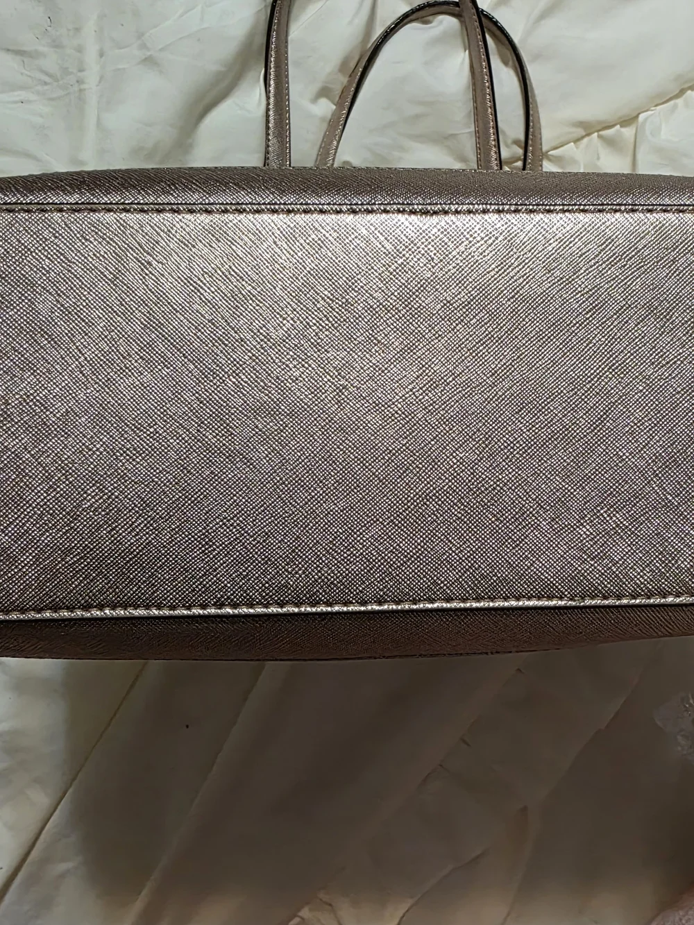 Kate Spade Glittery Pink Tote Bag with Dual Shoulder Straps
